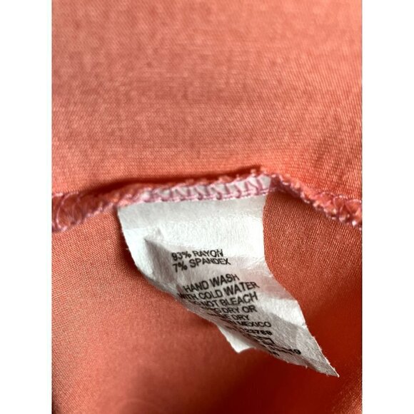 Six/Fifty NWT Orange "The Go-To Vacation" Maxi Dress Size M - Picture 7 of 8